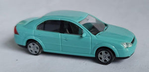 Rietze 99000fomolibl H0 Ford Mondeo Ghia, Light Blue Without Box