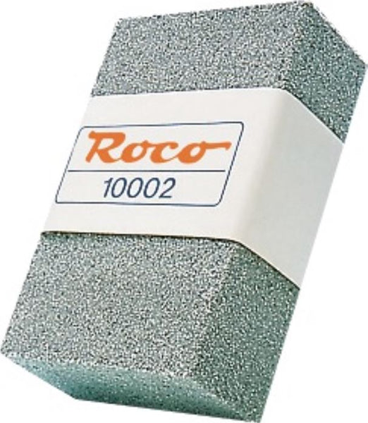 Roco 10002 Rail Tracks Cleaner Abrasive Rubber 40x 80x 20 mm