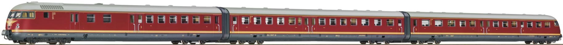Roco 63133 H0 Diesel Multiple Unit Type VT 12.5, Ep III DB, With Sound