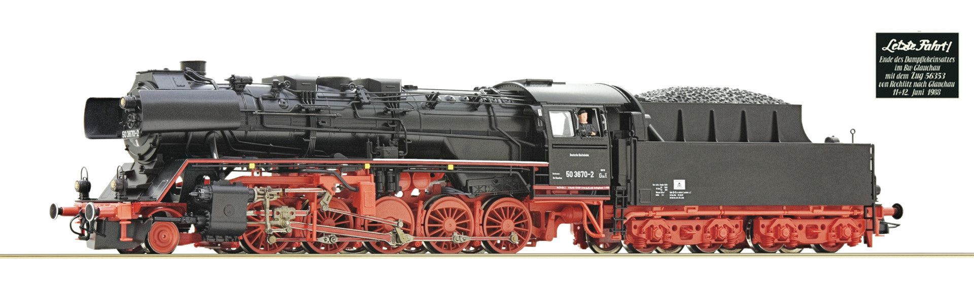 Roco 70288 H0 Steam locomotive 50 3670-2, DR