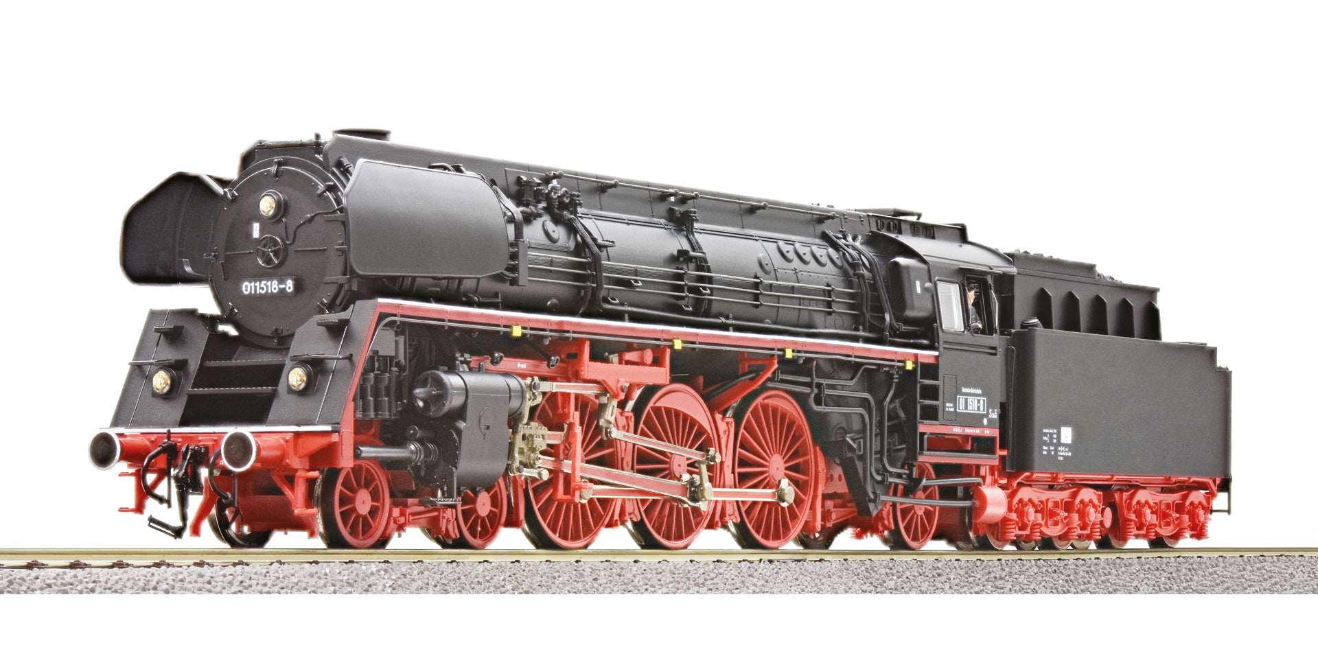 Roco 71266, Steam Locomotive 01 1518-8, DR, EP IV, With Sound