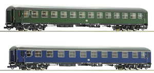 Roco 74113 H0 Set Passenger Coaches, Museum Darmstadt-Kranichstein, 2pcs,  Private, Ep VI