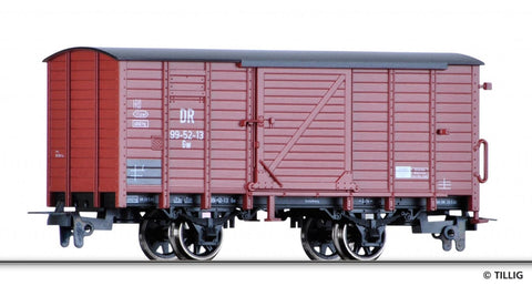 Tillig 15904 H0m Box Freight Car, Ep III DR