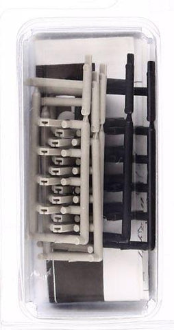 Tomix 00111 111 Insulated Rail Joiners, 20pcs