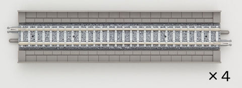 Tomix 01821 1821 Overhead Viaduct Straight Track, 140 mm 5-1/2", 4pcs