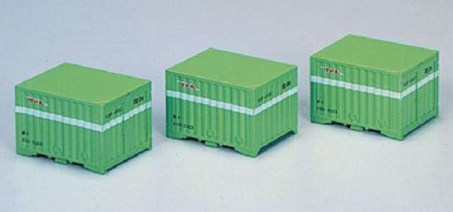 Tomix 03101 3101 N Container C20 Type 5t, Green, 3pcs