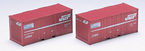 Tomix 03124 3124 N Container Type 30A 9t With A Tagline, Brown Red, JR, 2pcs