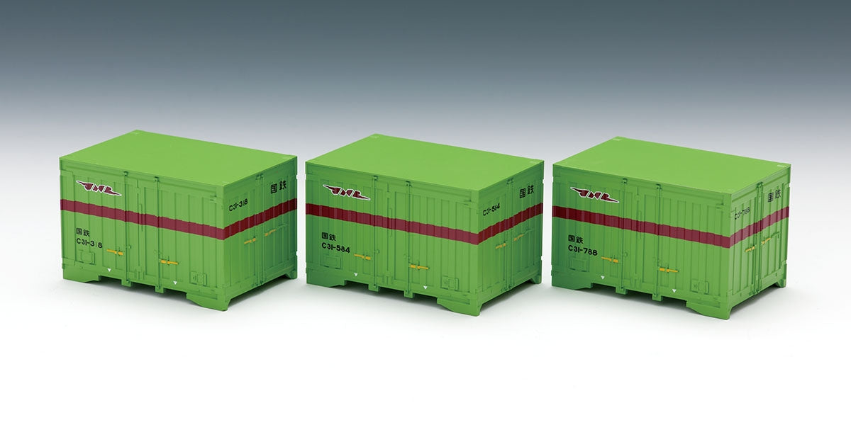 Tomix 53131 3131 H0-3131 1:80 Container Type C31, JNR, 3pcs