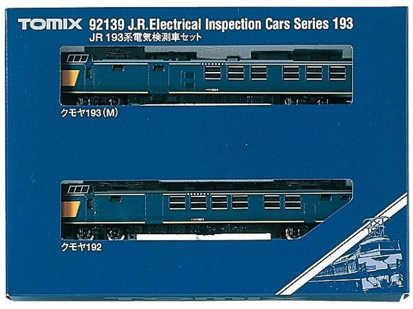 Tomix 92139 N EMU Series 193 Electrical Inspection Cars, 2pcs, Ep V JR