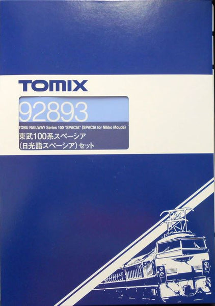 Tomix 92893 N EMU Tobu Series 100 Spacia Nikko, 6pcs