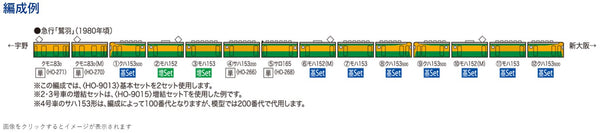 Tomix 96270 H0-270 KUMONI 83-0 Luggage Car, Shonan Color Scheme, M With Motor
