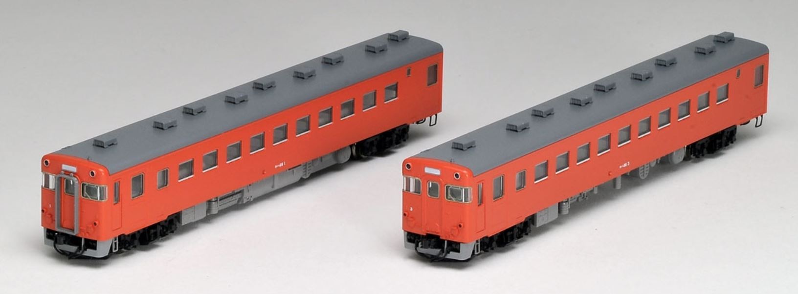 Tomix 98003 N DMU Diesel Train Series Type KIHA 46 Vermilion Set, JNR, 2pcs