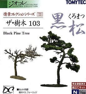 Tomytec 26645 N Scenery Kits 103 Black Pine Tree
