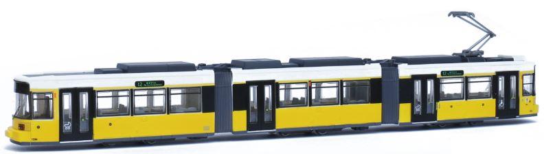 Tomytec 28425 N German Tram Berlin Class 1000 Yellow, Without Motor
