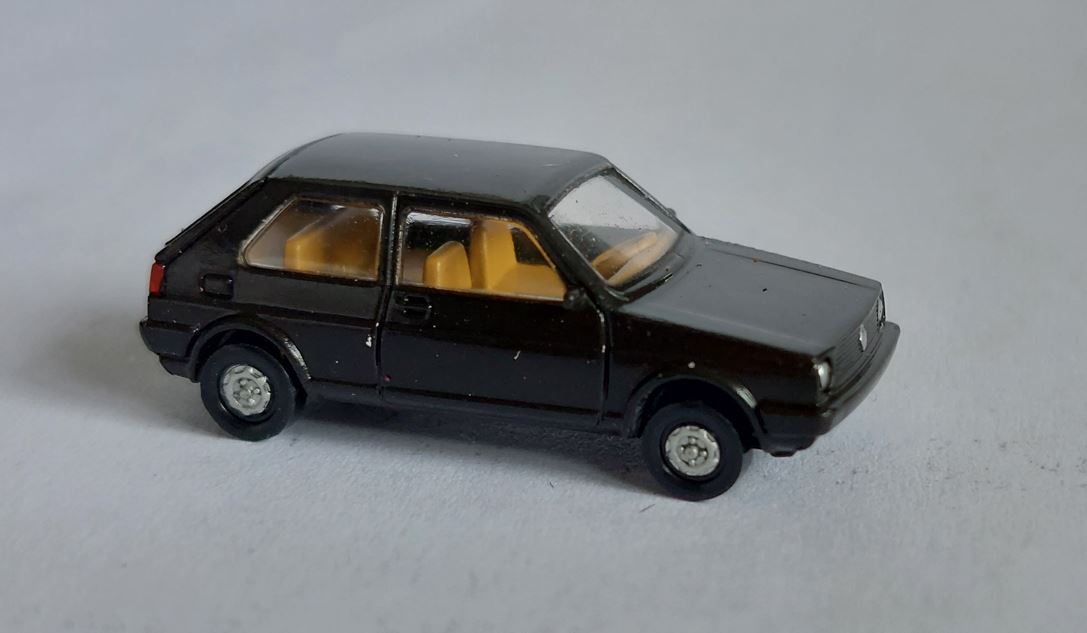 Trix 00005 N Volkswagen Golf 2 Black, Without Box