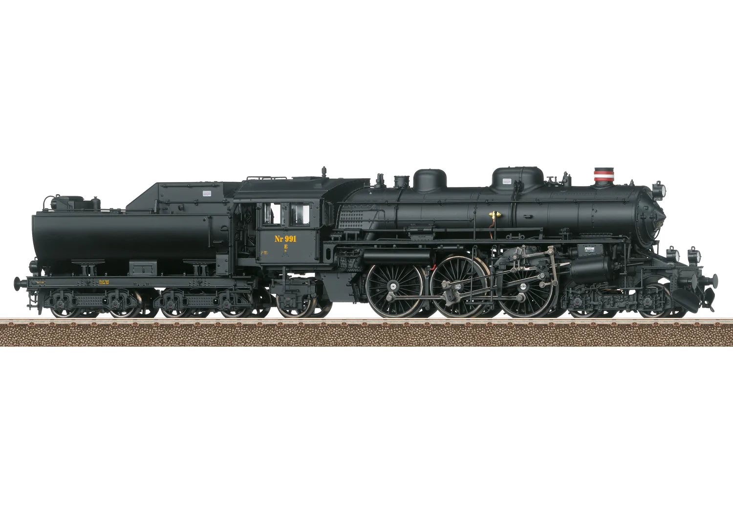 Trix 25491 H0 Steam Locomotive, Road Number E 991 Litra, Ep III DSB
